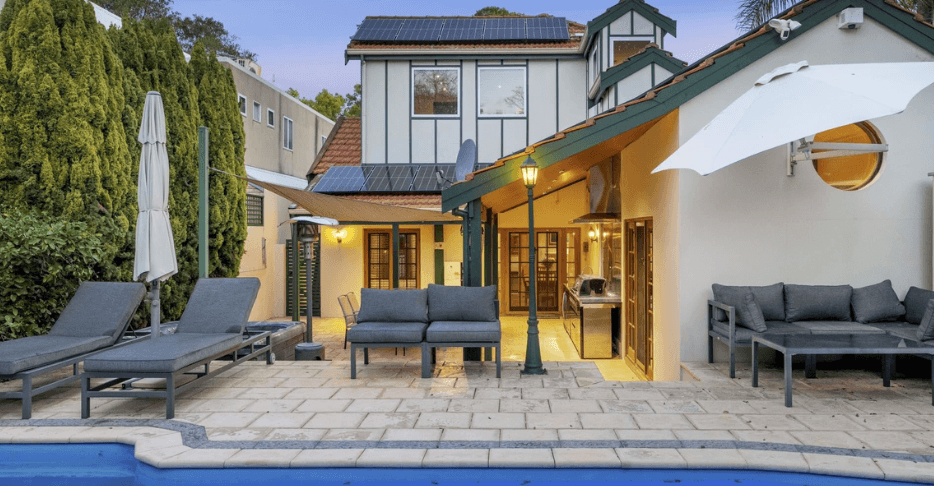 From Mount Lawley to Hollywood - outdoor pool area